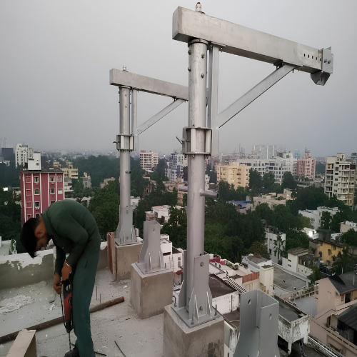 High & Low Profile Parapet Mounted Davit